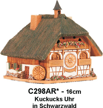 Caritas Freiburg Shop  Kleine feine Wanduhr Alpenhaus