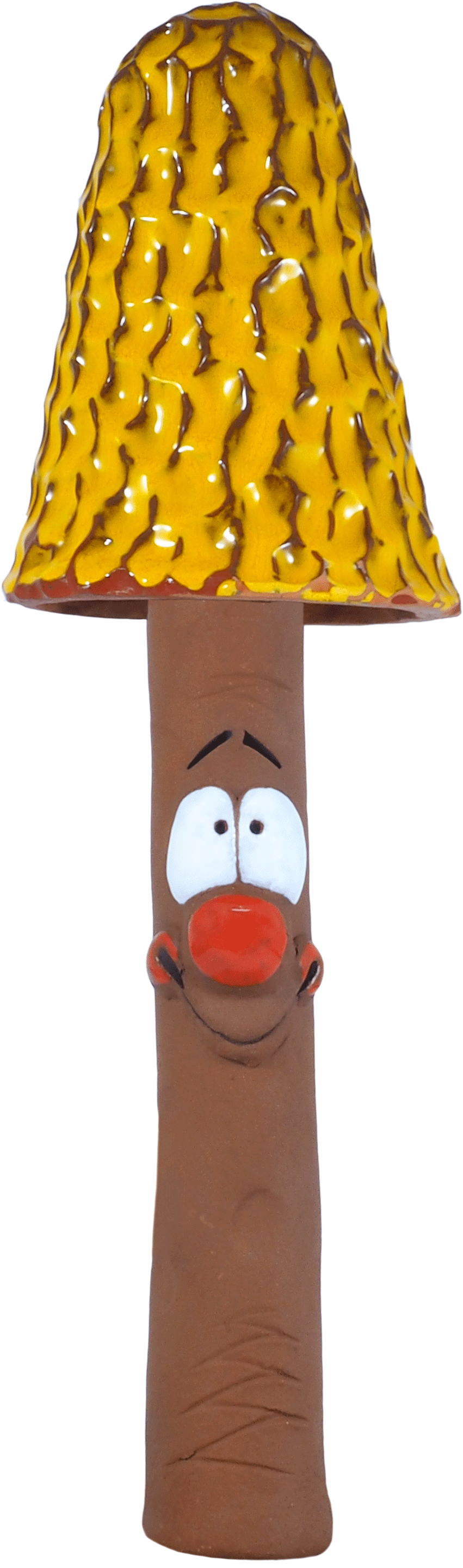 Pilz  - auf Stab aufsteckbar - in 3 Farben - frostfest - h 39cm