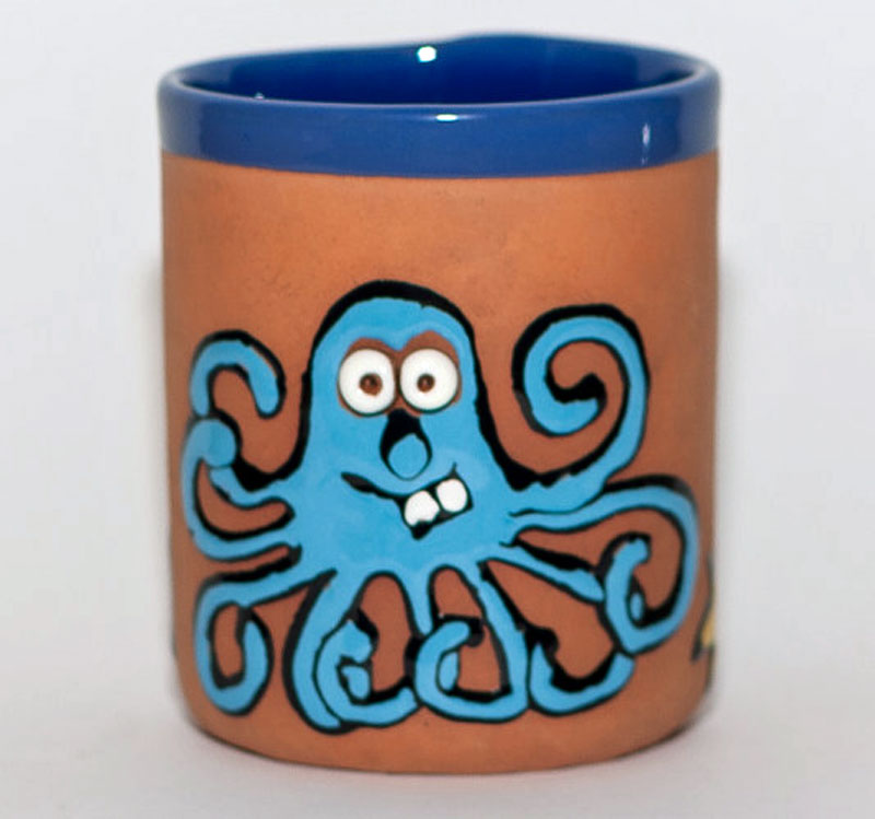 Octopus Tiermotivtasse