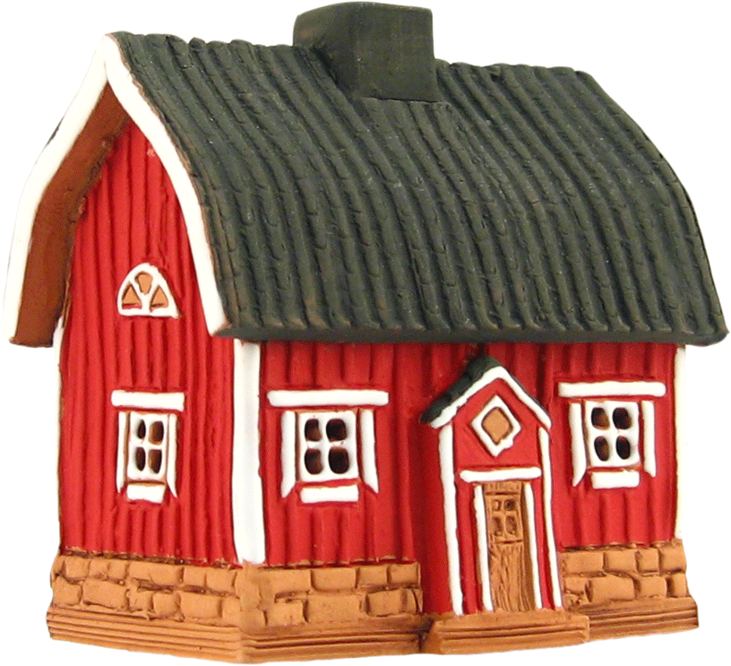 Johns House in Finnland  - 8 cm H