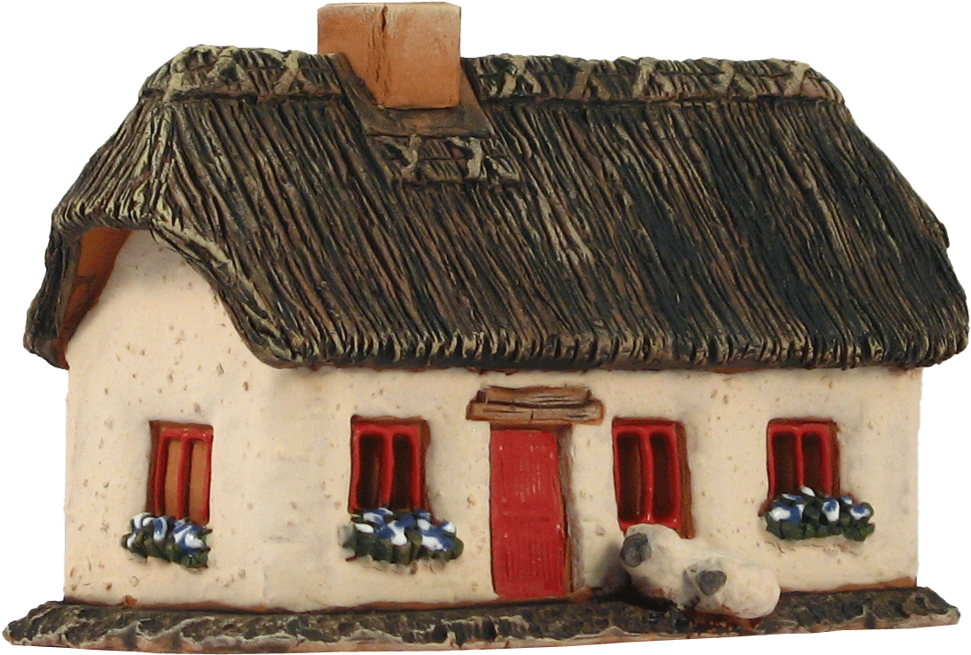 Irish Cottage - 8 cm H
