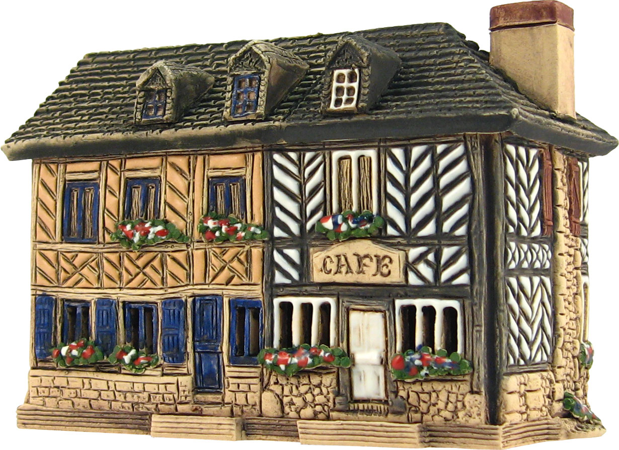 Cafe de Coiffeur, Beuvron en Auge, Frankr.