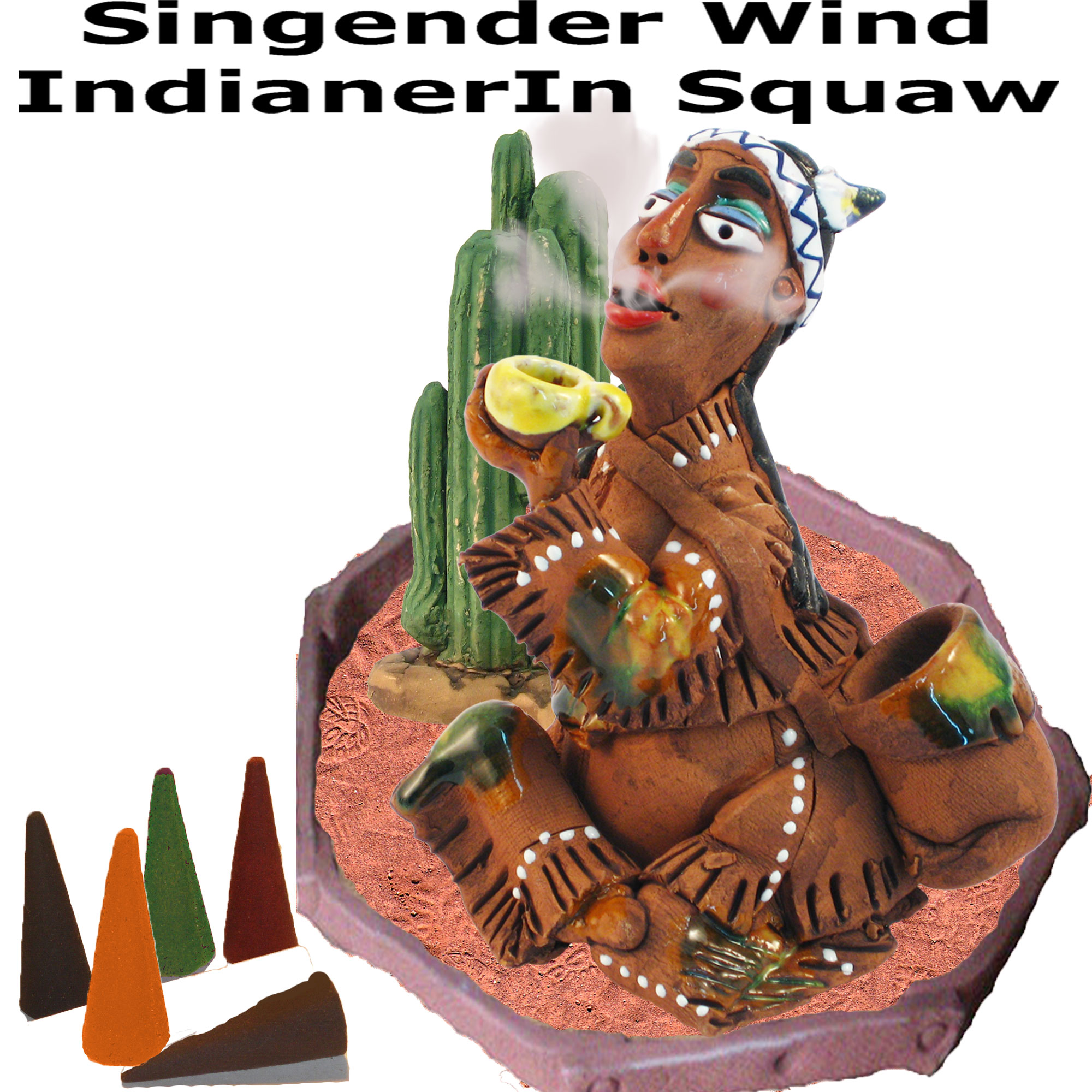 Singender Wind - Indianer Squaw