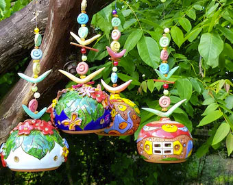 Alles wird gut - Windgloeckchen kugelform Alles wird gut - Windgloeckchen kugelform
