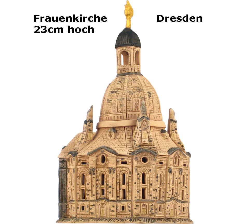 Frauenkirche Dresden ceramic miniature